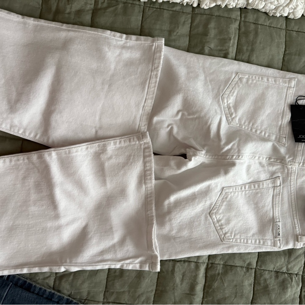 Joe's Jeans White Flare Pants